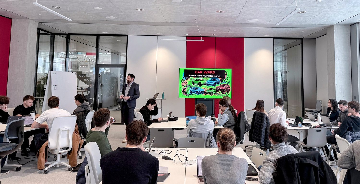 AI-powered Business Wargaming: Car Wars